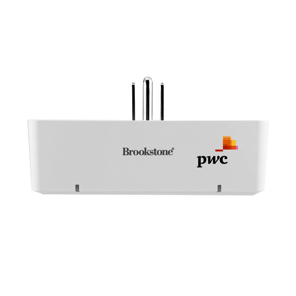 Brookstone Smart Indoor 14A Dual Outlet Plug 9