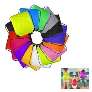 210 Denier Polyester Drawstring Backpack 39