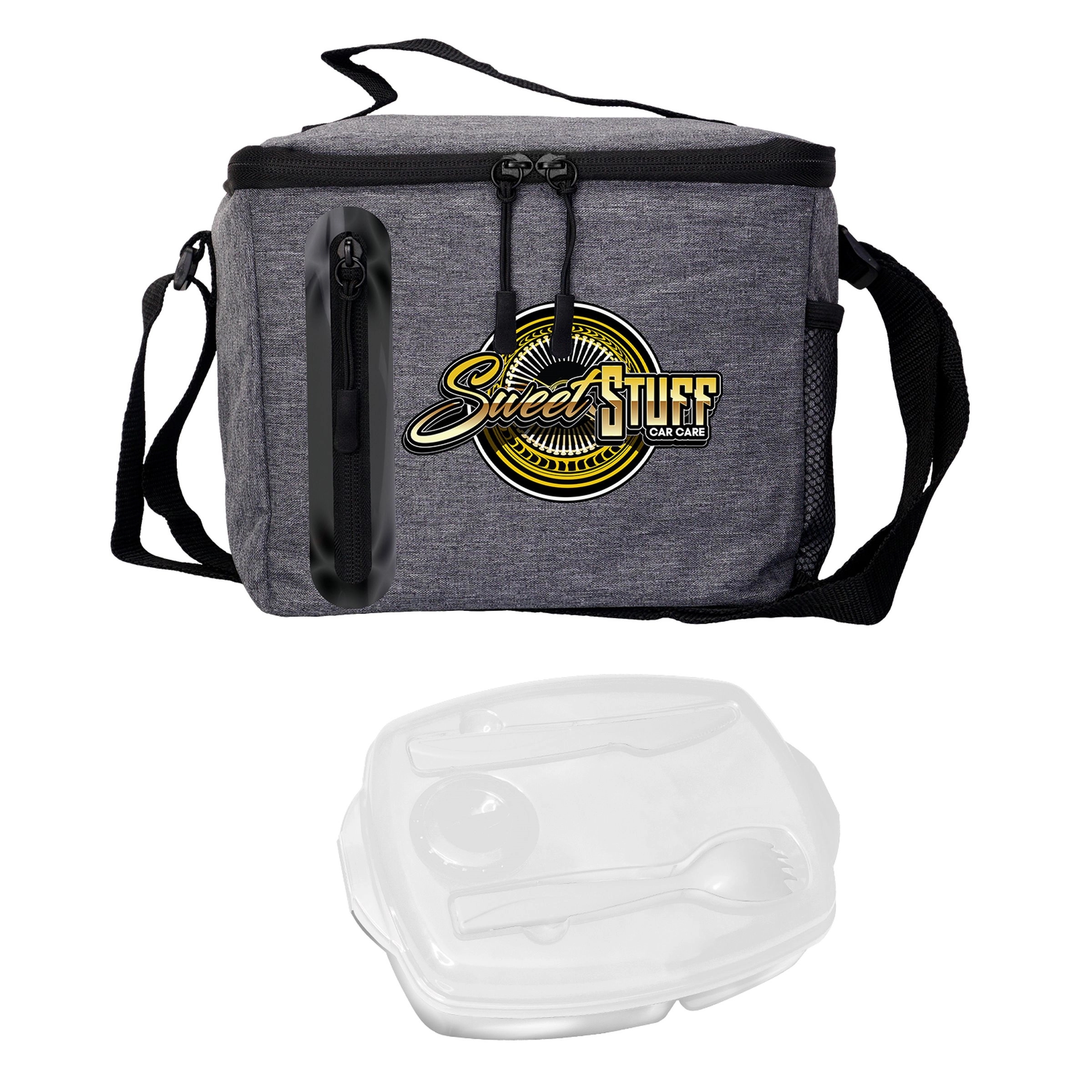 Locking Lid Oval Cooler Lunch Set 13