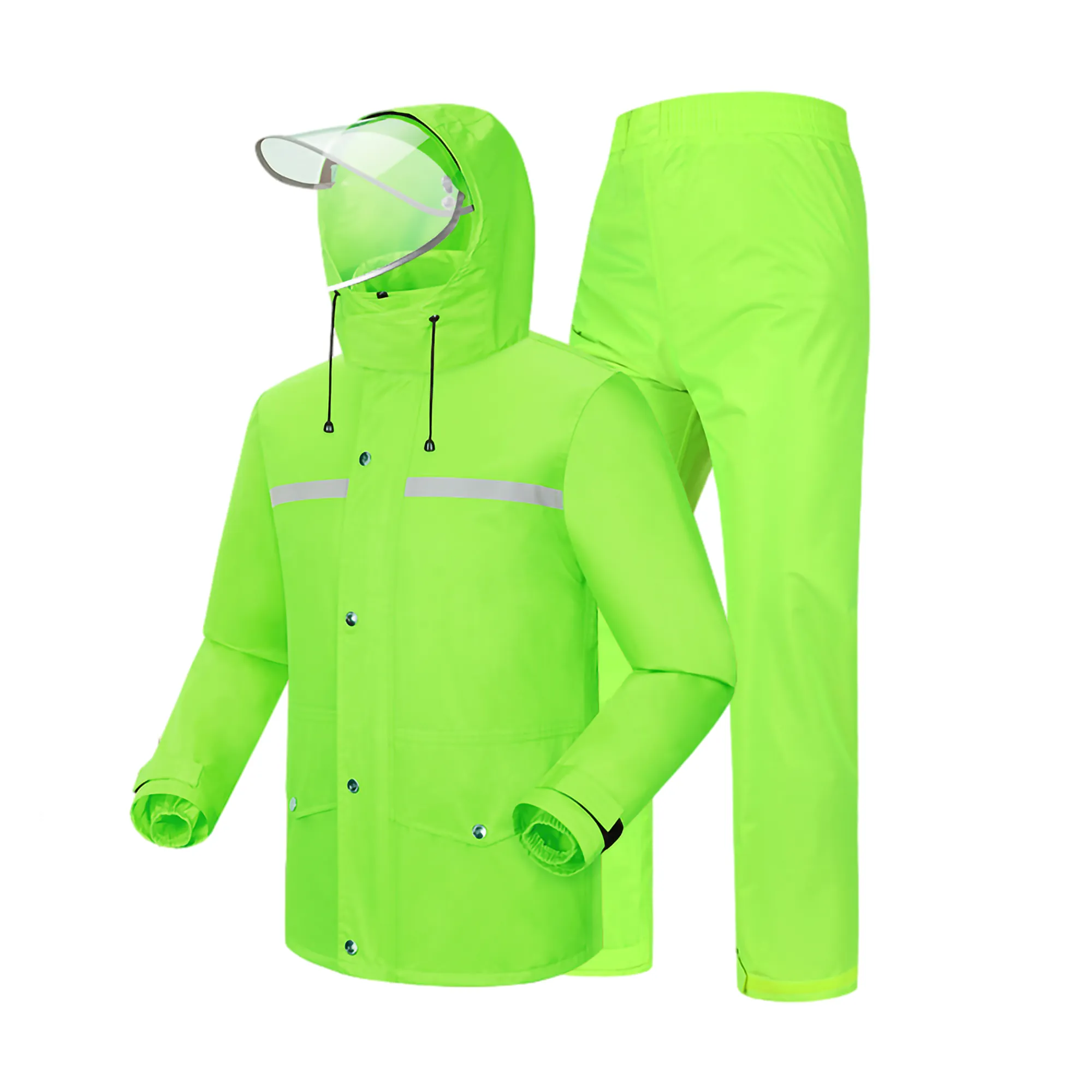 Rain Suit Jacket & Trouser Raincoat Outdoor 9