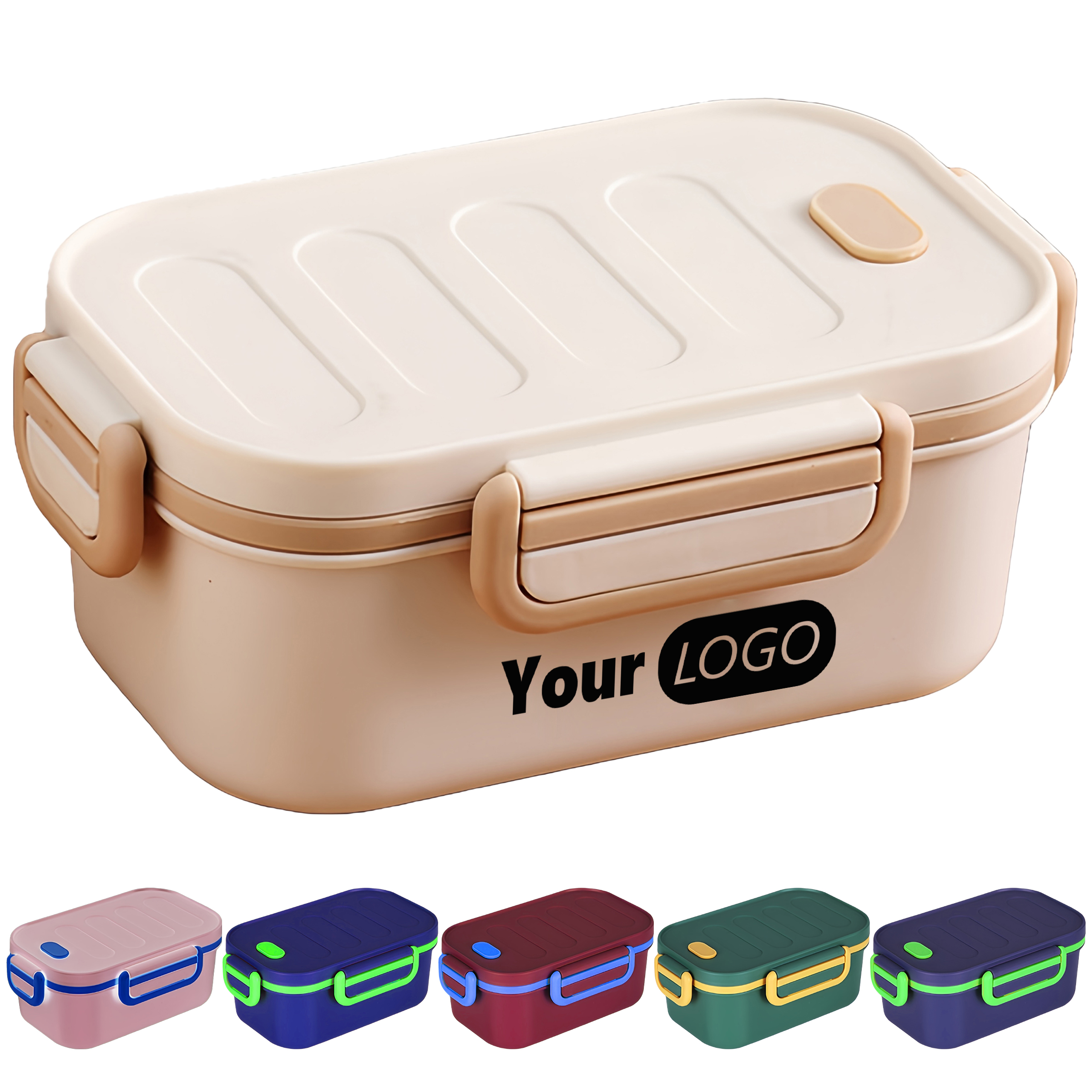 Pp Compact Leakproof Lunch Box With Secure Locking Mechanism 1