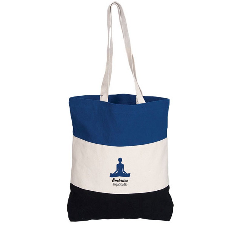 Tri-Colour Cotton Tote 11
