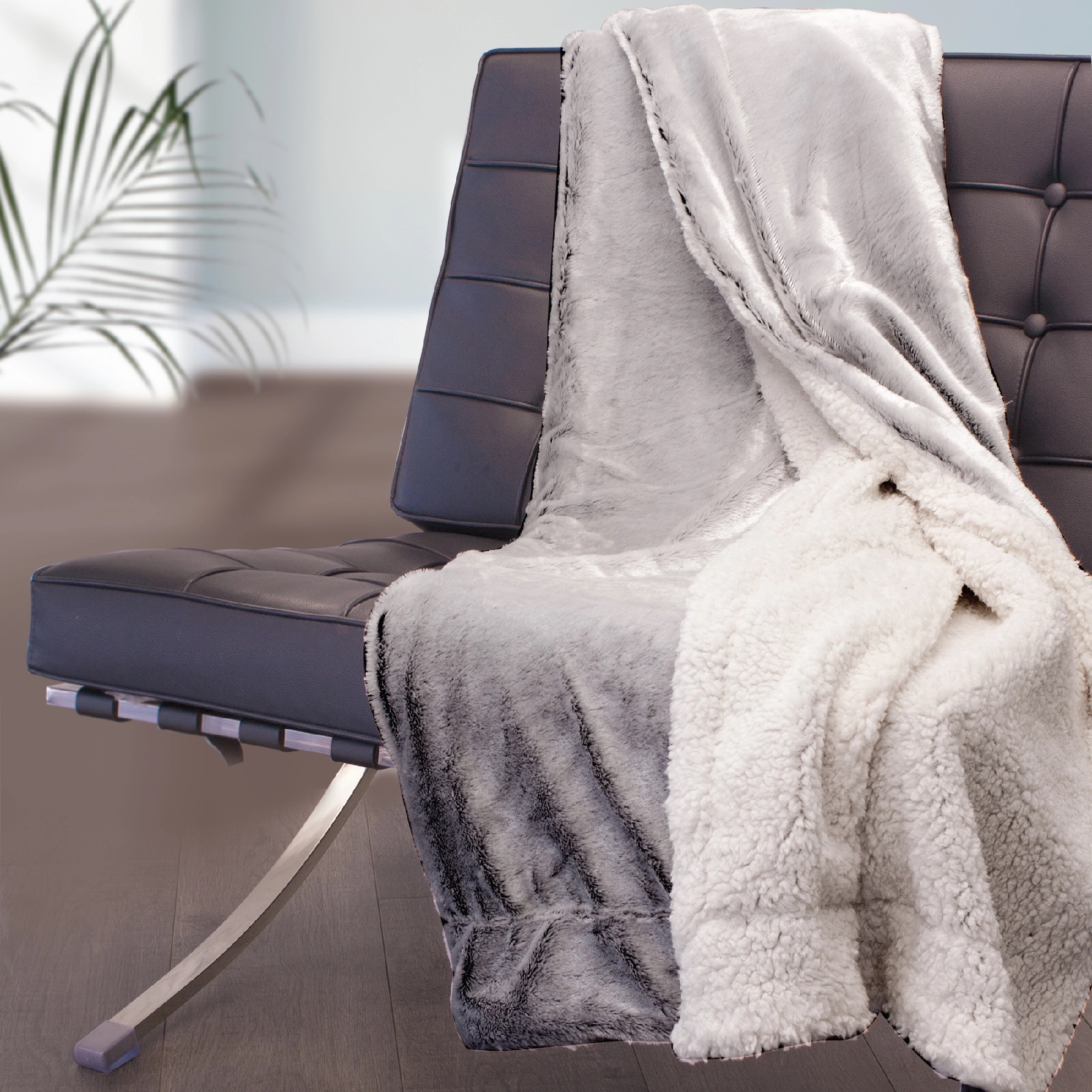 COLWOOD - LUXURIOUS FAUX FUR THROW 1