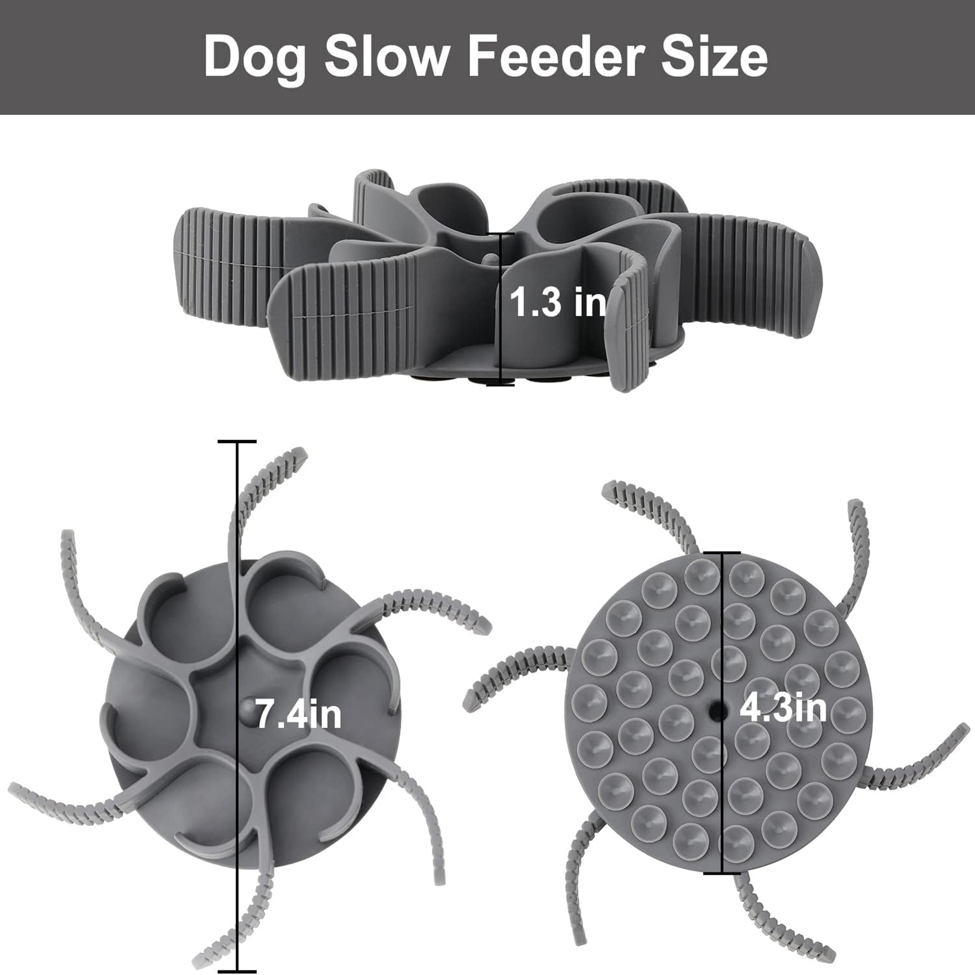 Slow Feeder Insert Dog Bowls 2