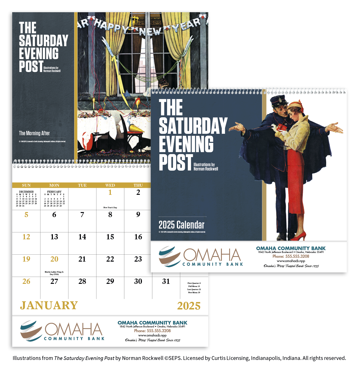 Good Value™ The Saturday Evening Post Illustrations by Norman Rockwell – Spiral Calendar 57