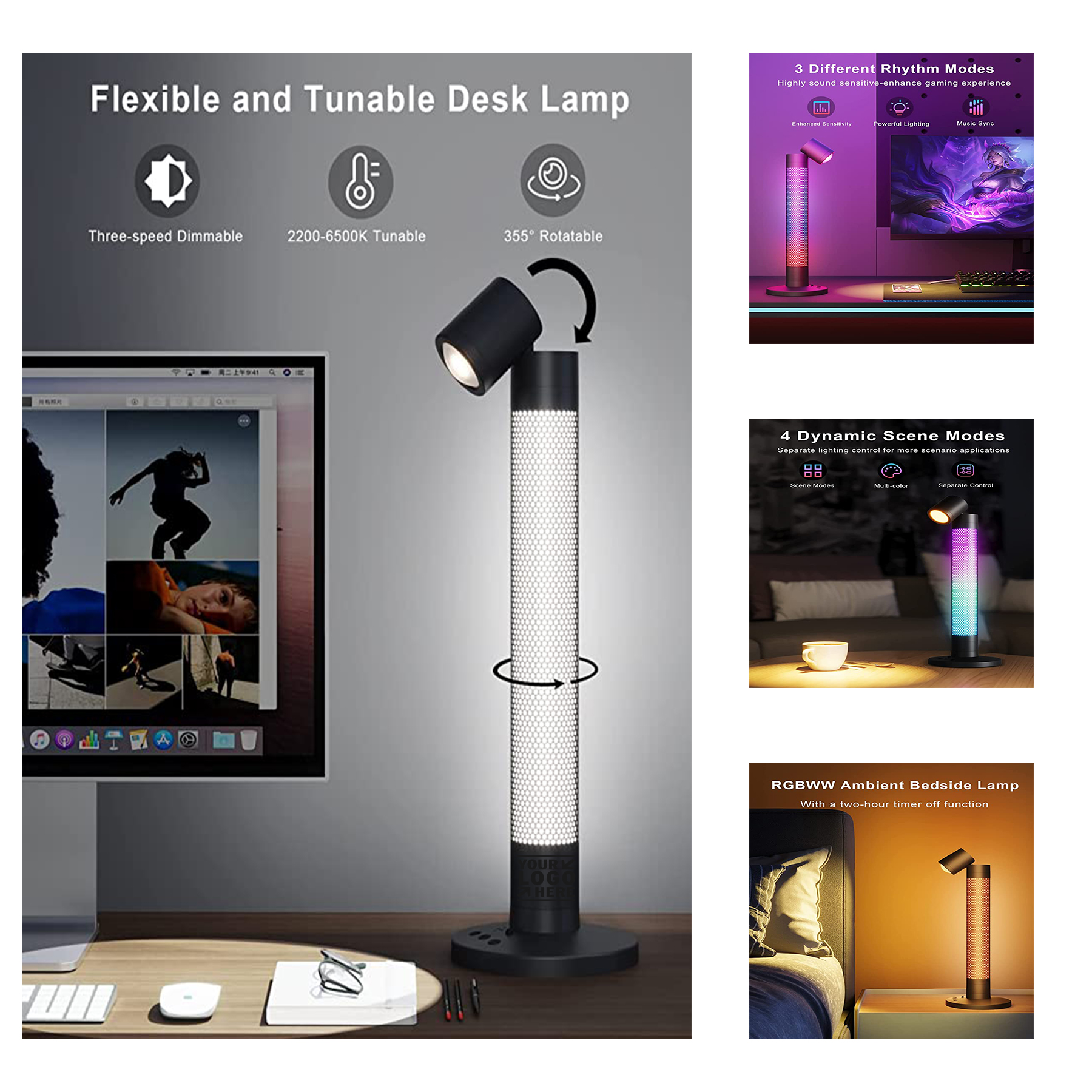 Dimmable Reading Lamp 600 Lumens 2