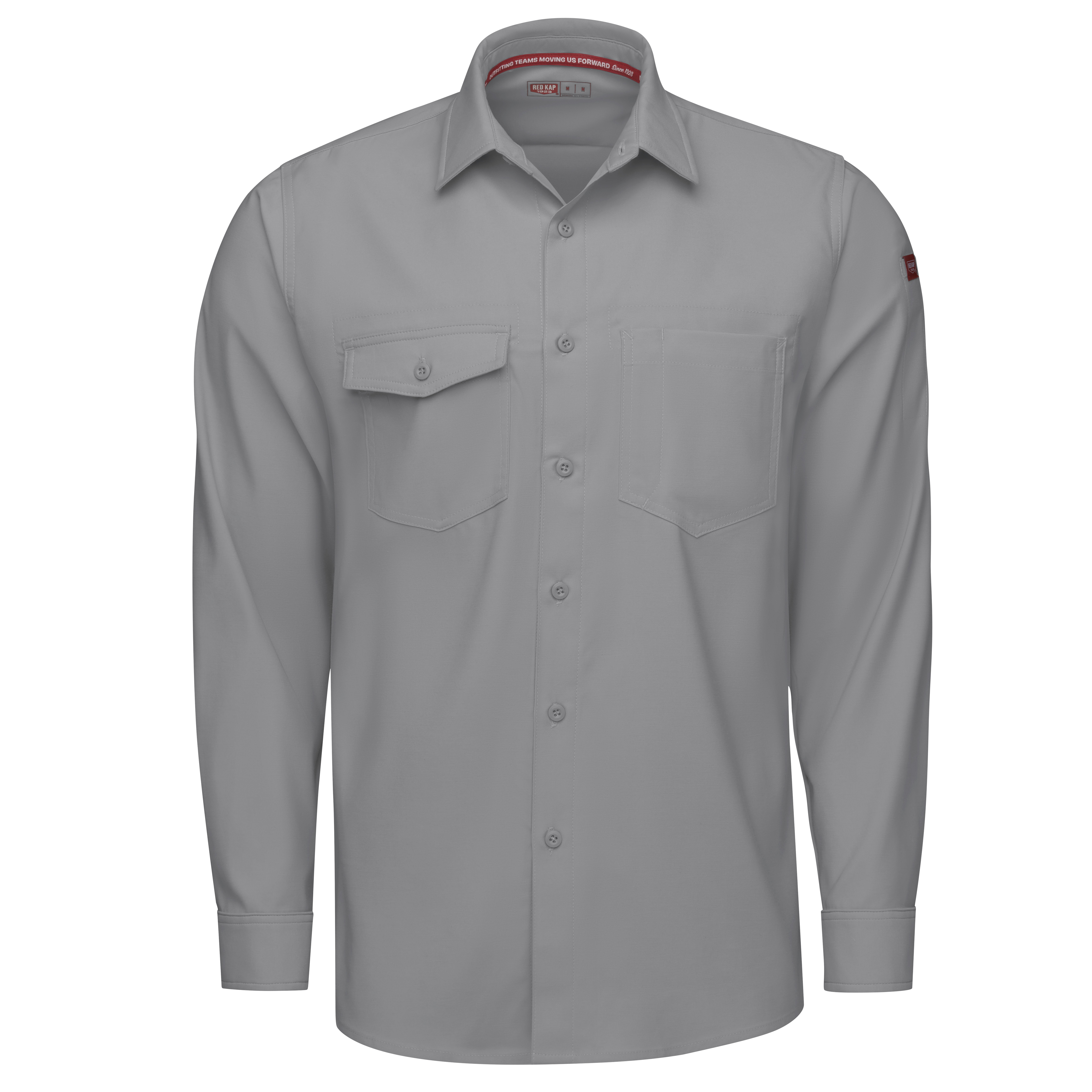 Red Kap® Men's Cooling Long Sleeve Work Shirt 2