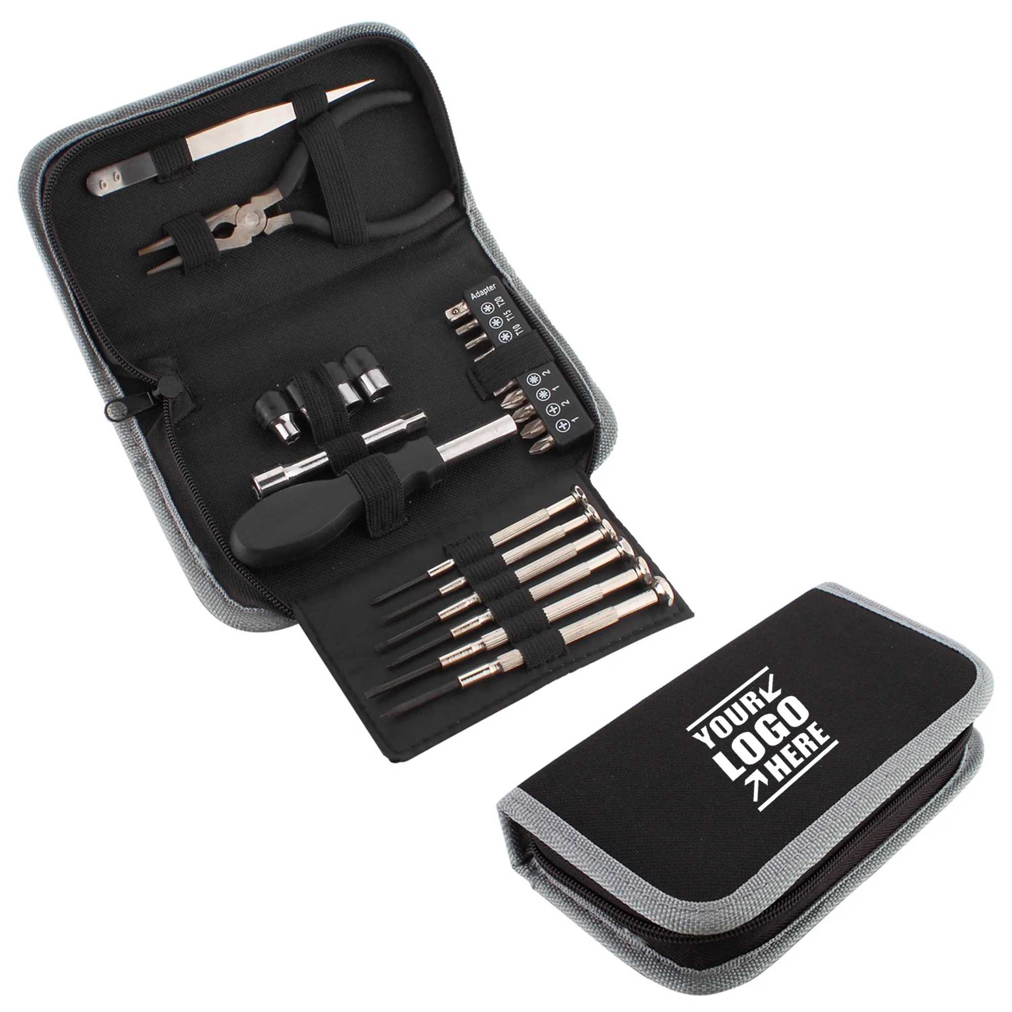 24 Pieces Portable Bag Tool Kits 2