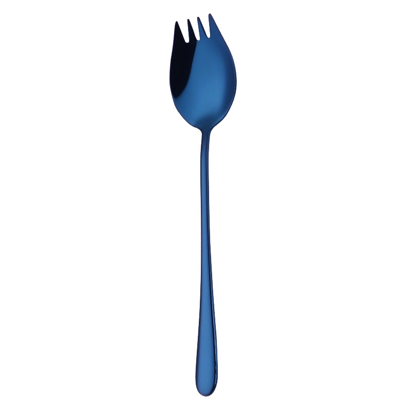 2 in 1 Stainless Steel Spoon with Fork 6