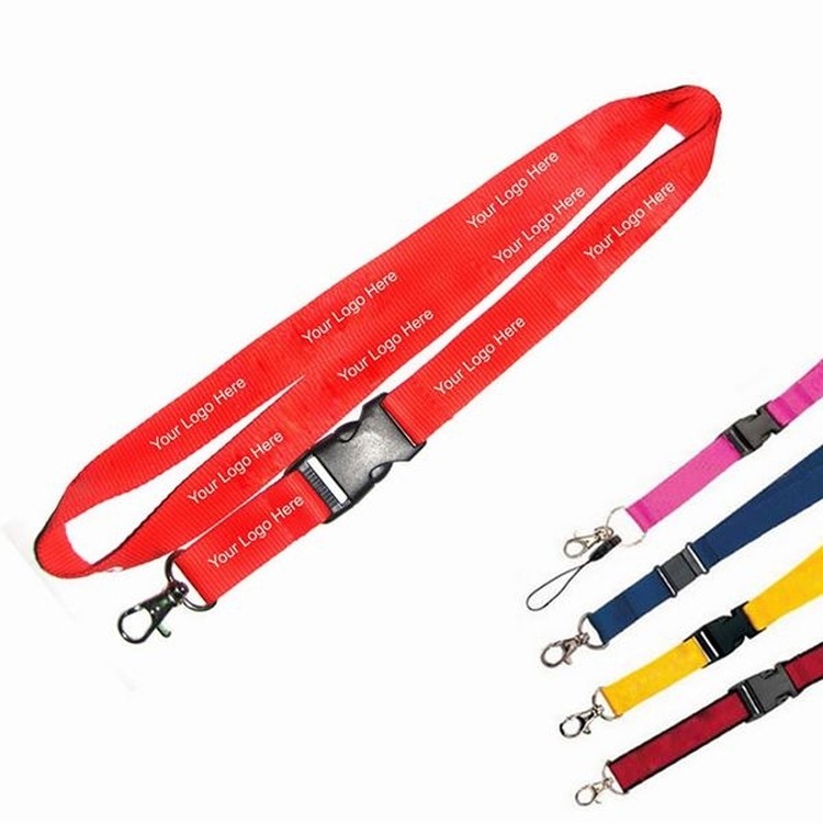 Polyester Lanyard with Metal Clip 1