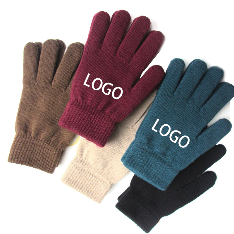 Knit Gloves 1