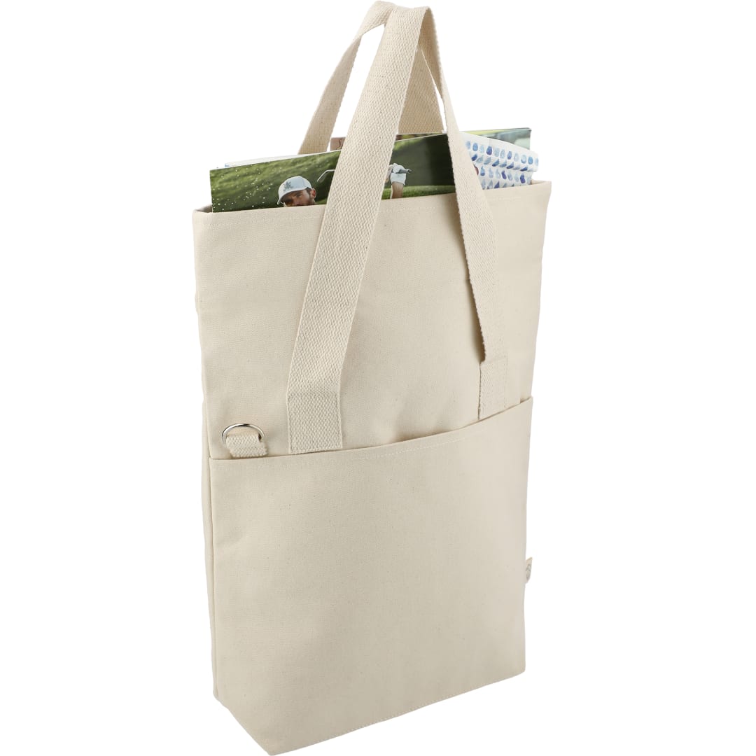 Organic 16oz Cotton Commuter Tote 20