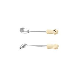 Ceramic Paw Shaped Steel Spoon 7