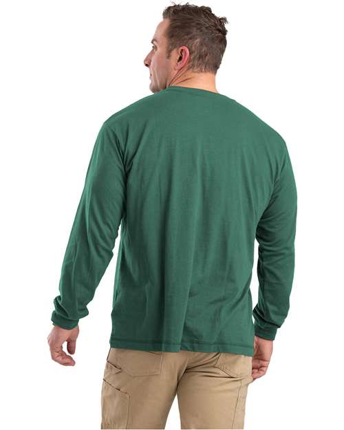 Men's Performance Long Sleeve Pocket T-Shirt - BSM39 7