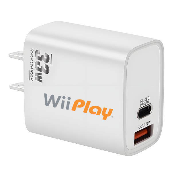 VoltMax 33W Dual-Port PD+QC Charger 3