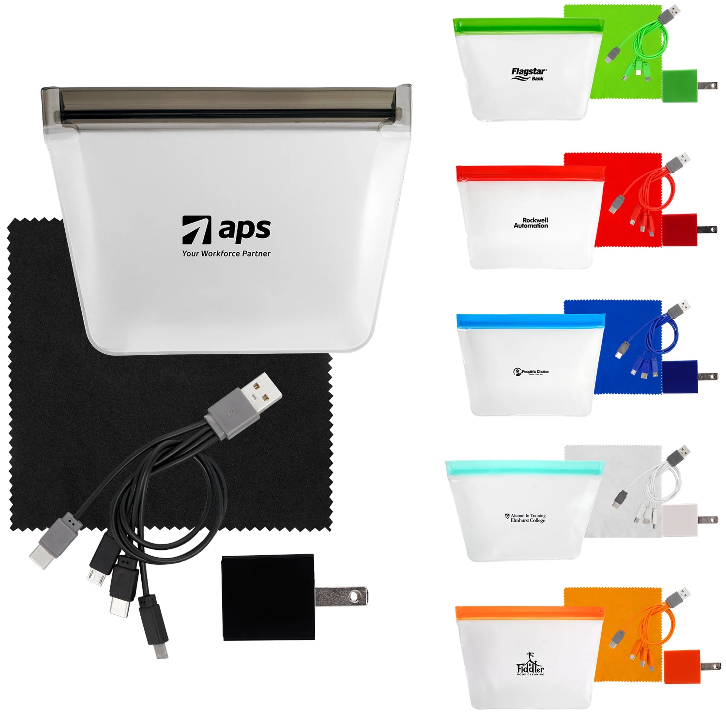 Reusable Cloth & Charge Set