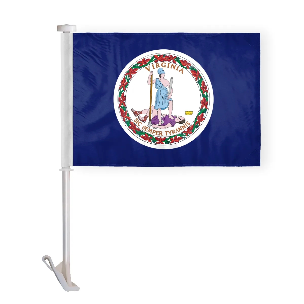 12"x16" & 10.5''x15'' Virginia Car Flags 2