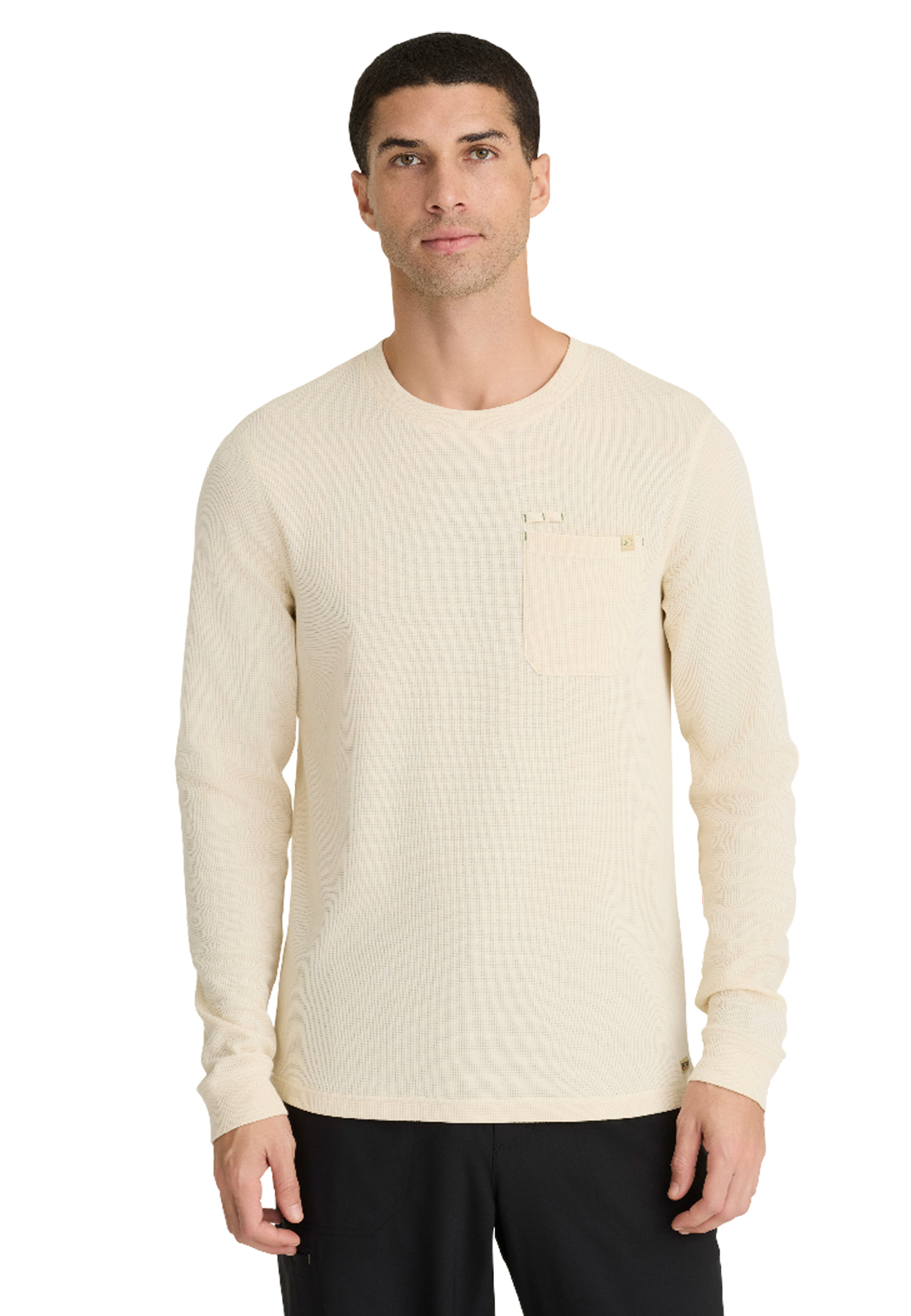 Grey's Anatomy Evolve Stretch - Men's One-Pocket Nomad Waffle Knit Top 7