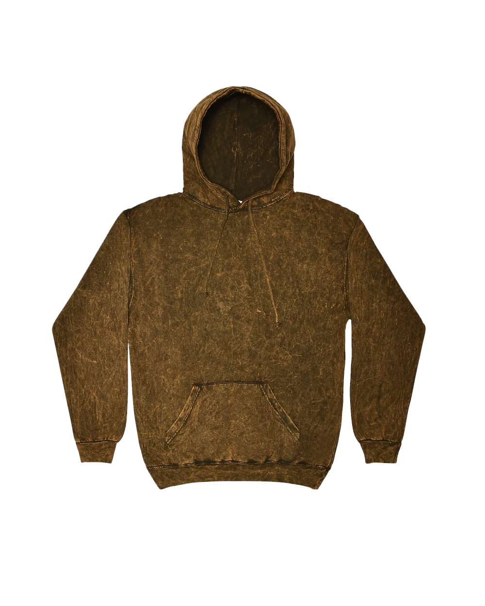 Unisex Mineral Wash Hooded Sweatshirt - 8300 7