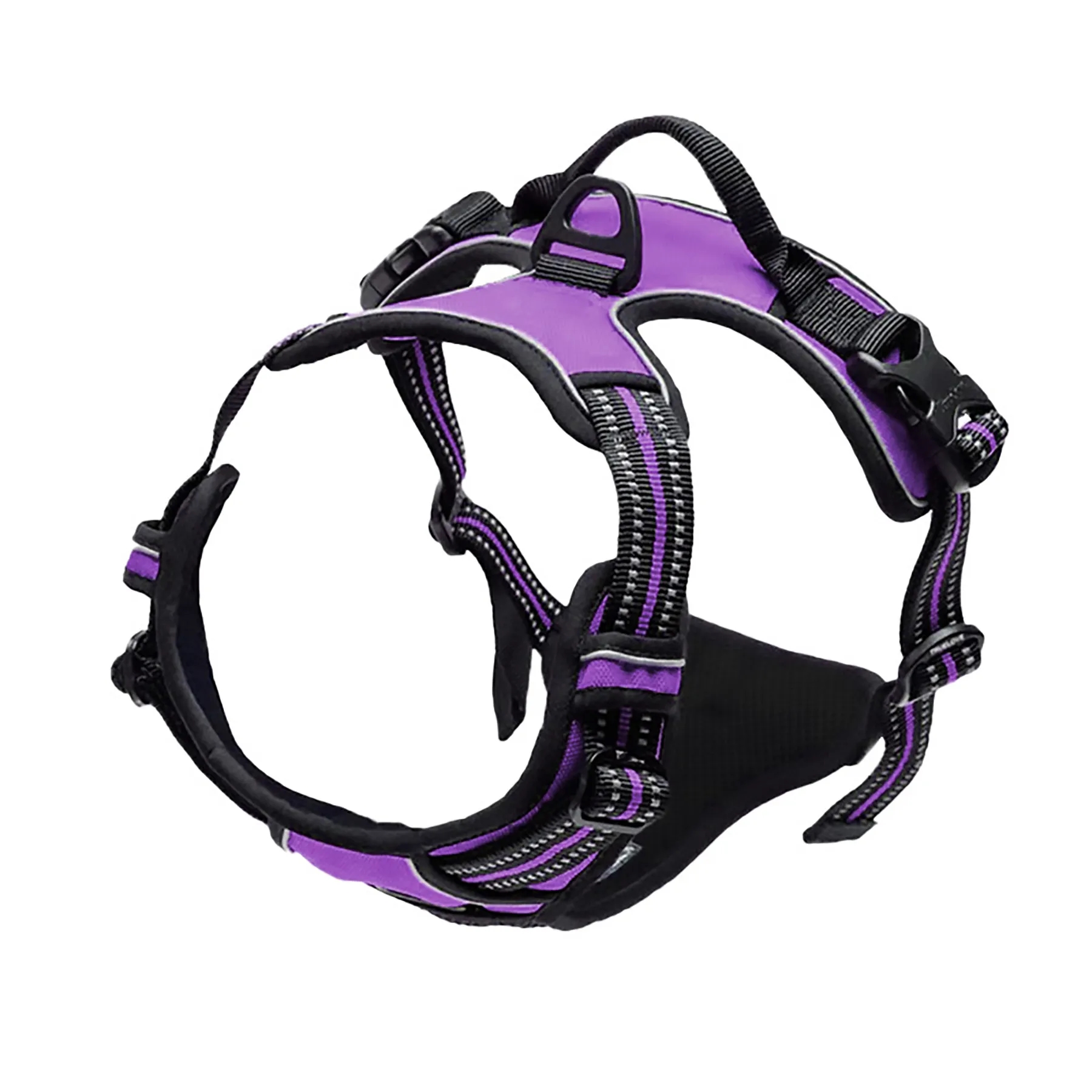 Polyester Reflective Medium And Large Dog Harness 16