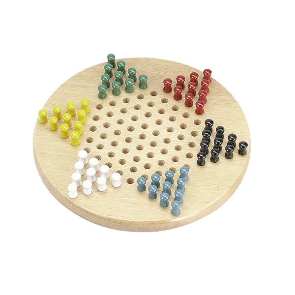 Standard Chinese Wooden Checkers 2