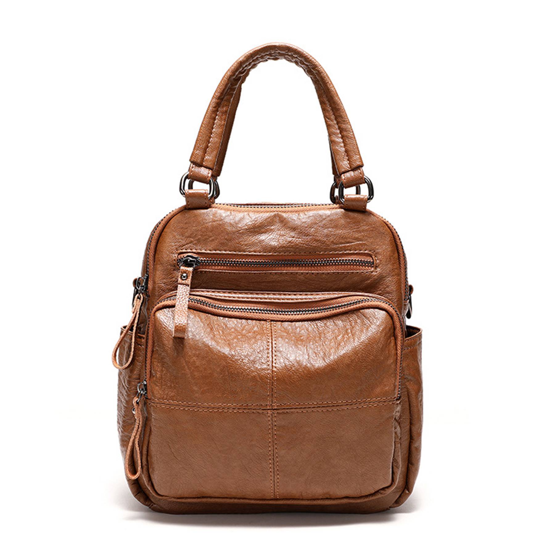 PU Leather Backpack for women 2