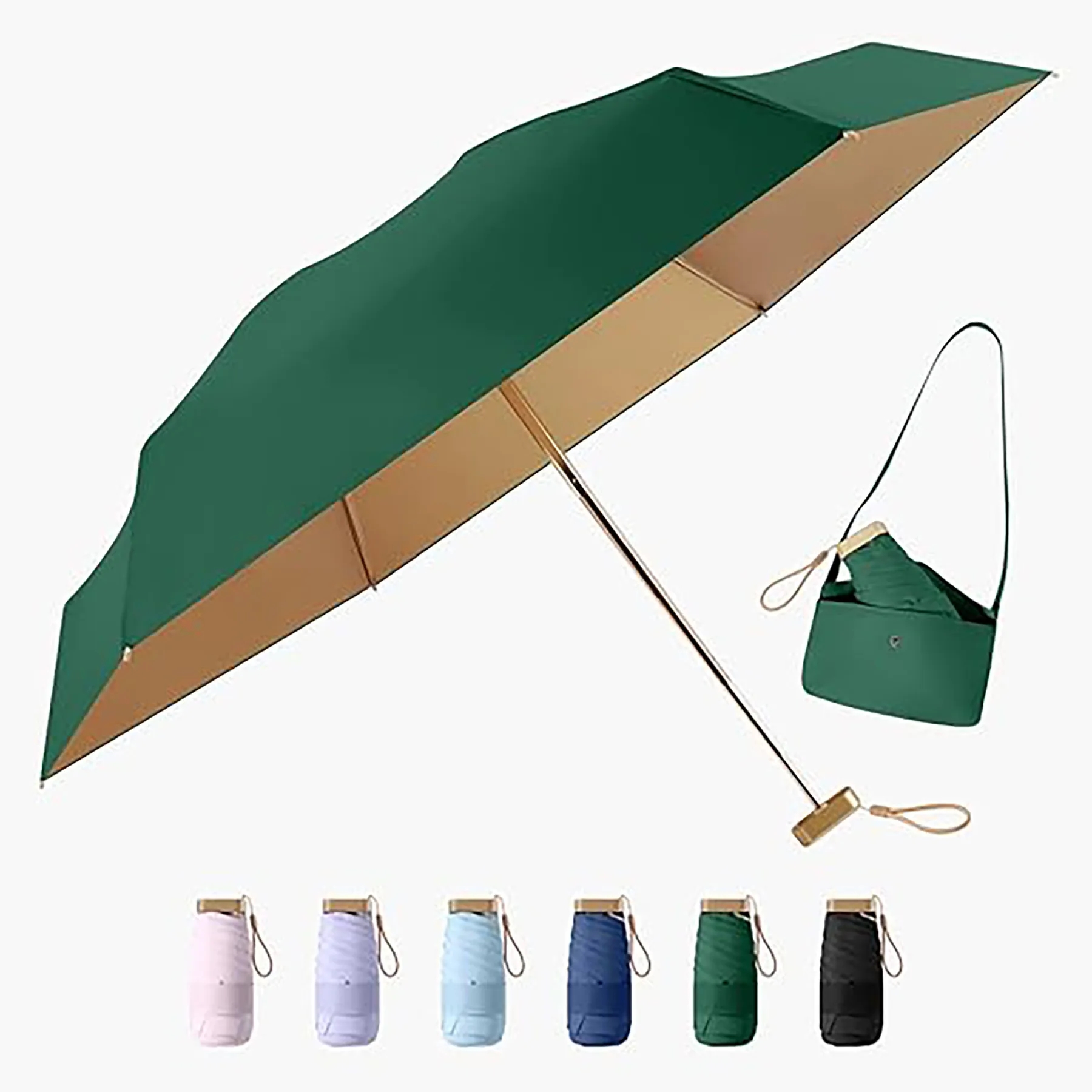 Sun And Rainproof Travel Umbrella 5