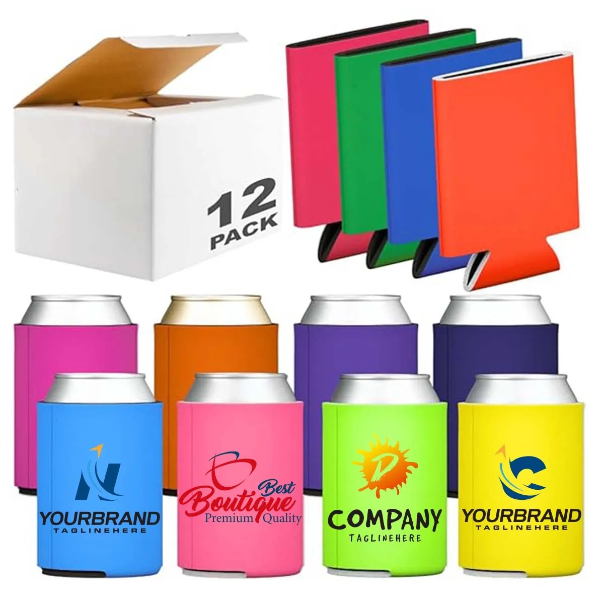 Budget Multipurpose Washable Collapsible Foam Can Holder 3