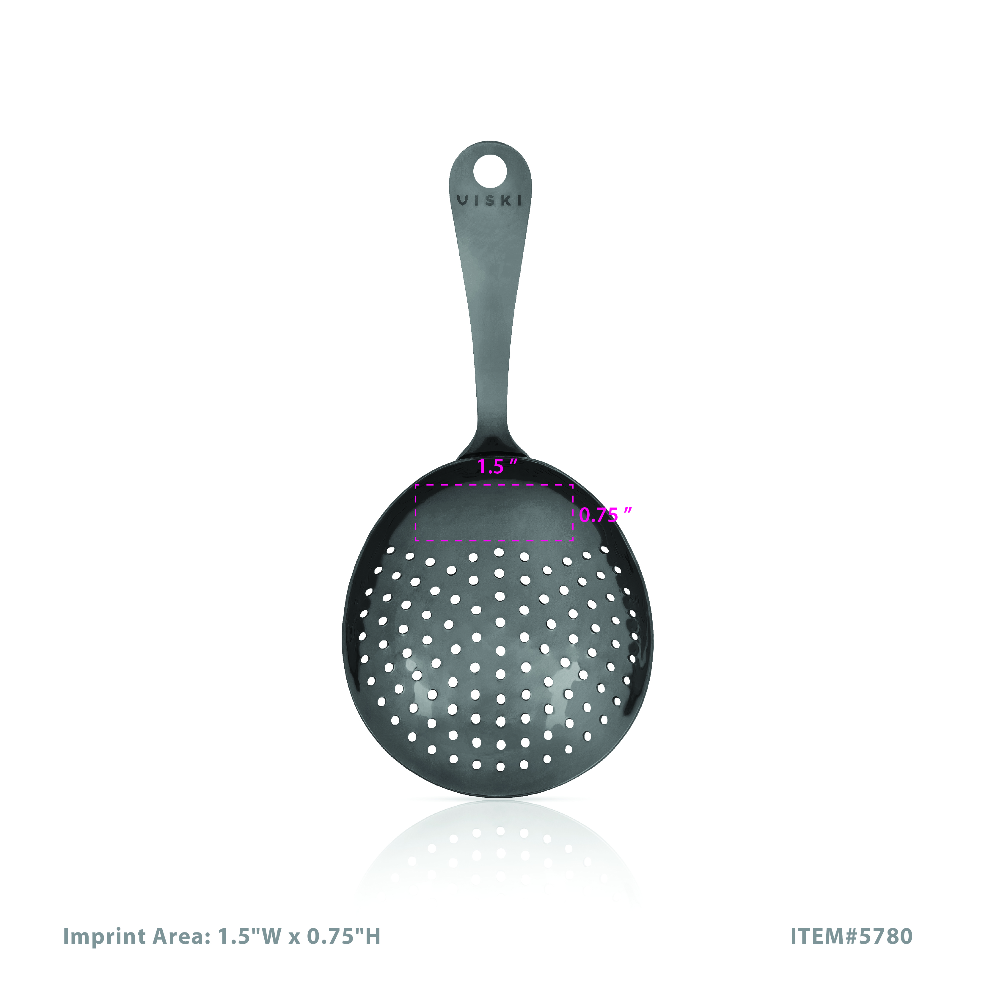 Viski® Julep Strainer 4