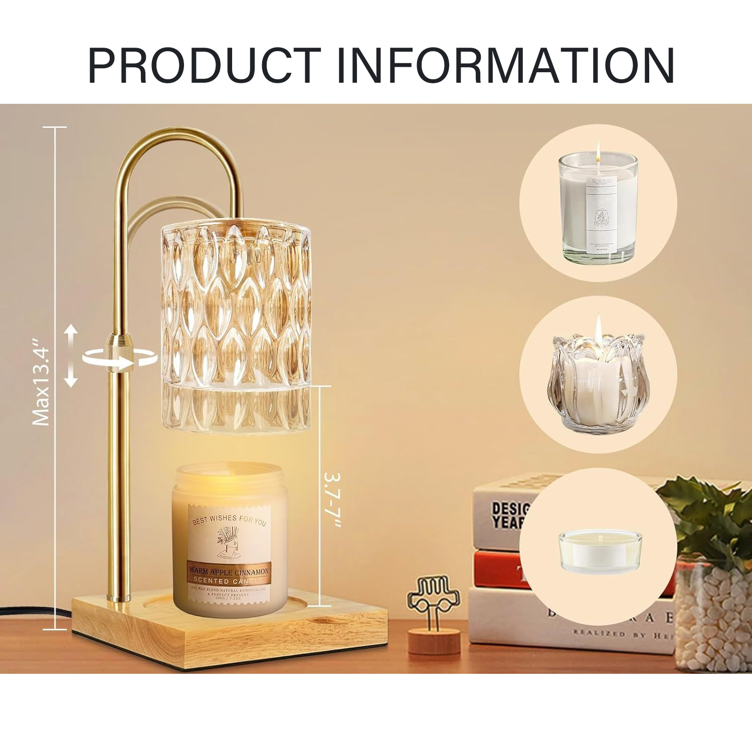 Timer Switch with Aromatherapy Table Lamp 5