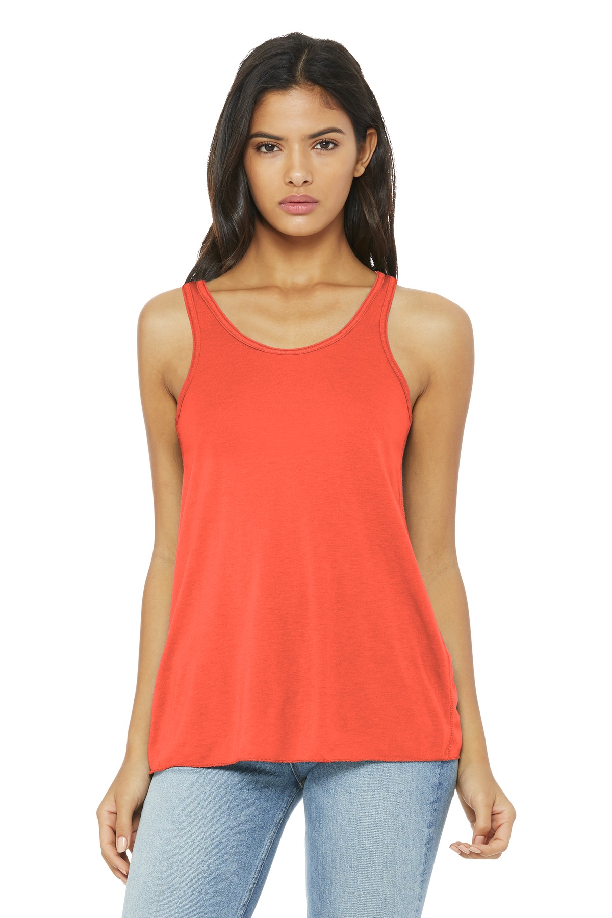 BELLA+CANVAS Women's Flowy Racerback Tank. BC8800 68