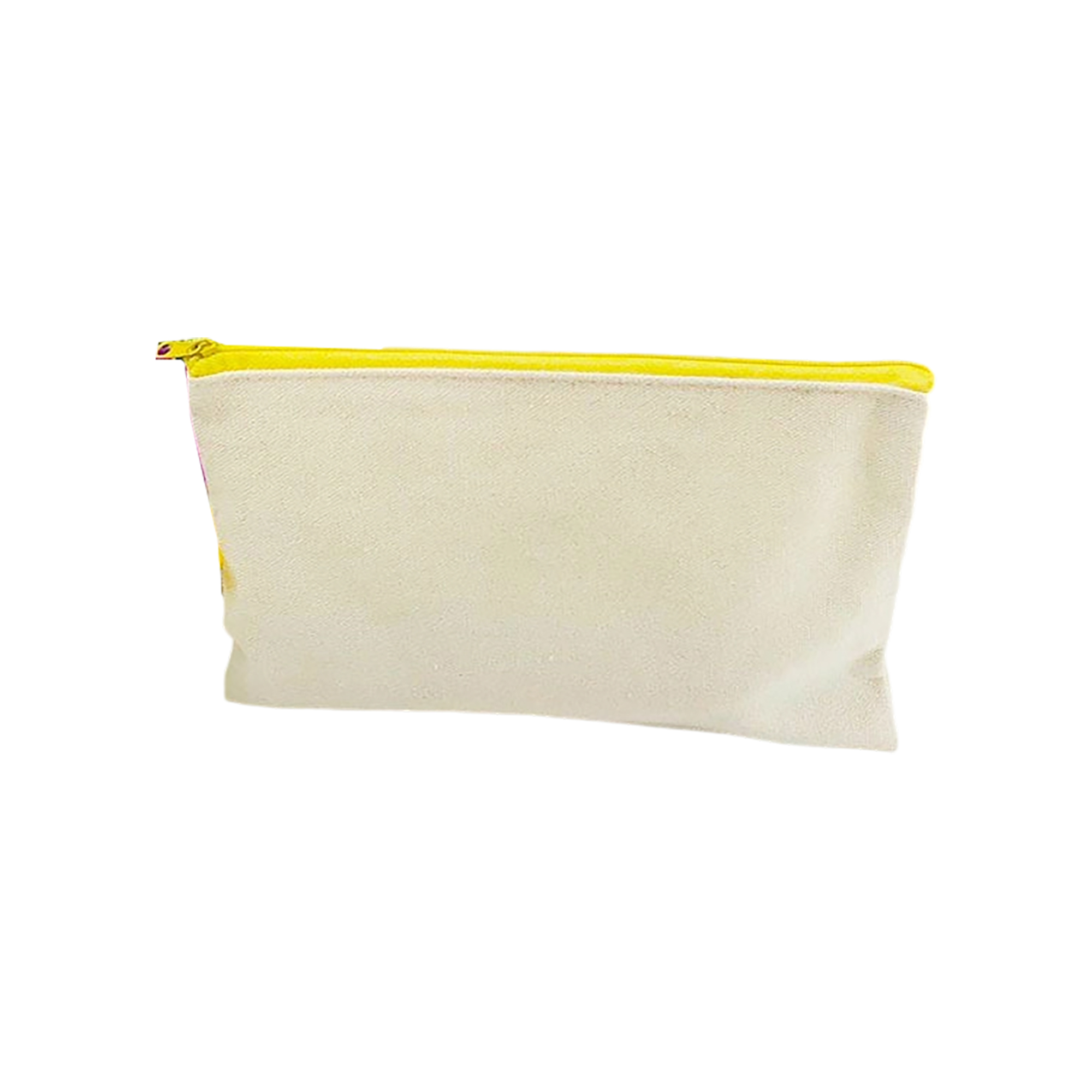 Canvas Zipper Pencil Pouch Organizer Multipurpose Bag 7.9" X 6" 6