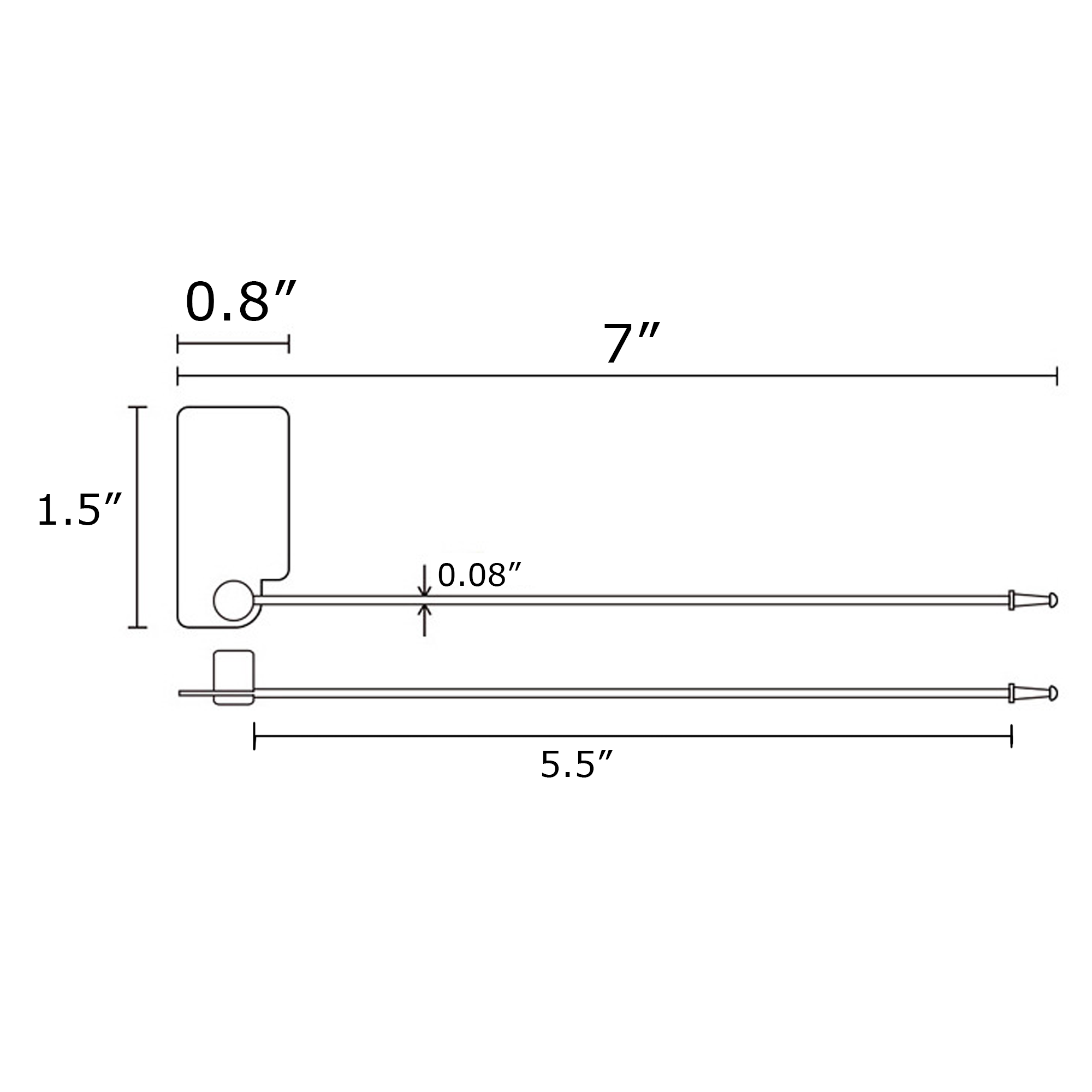 Disposable Genuine Anti-Substitution Buckle 3