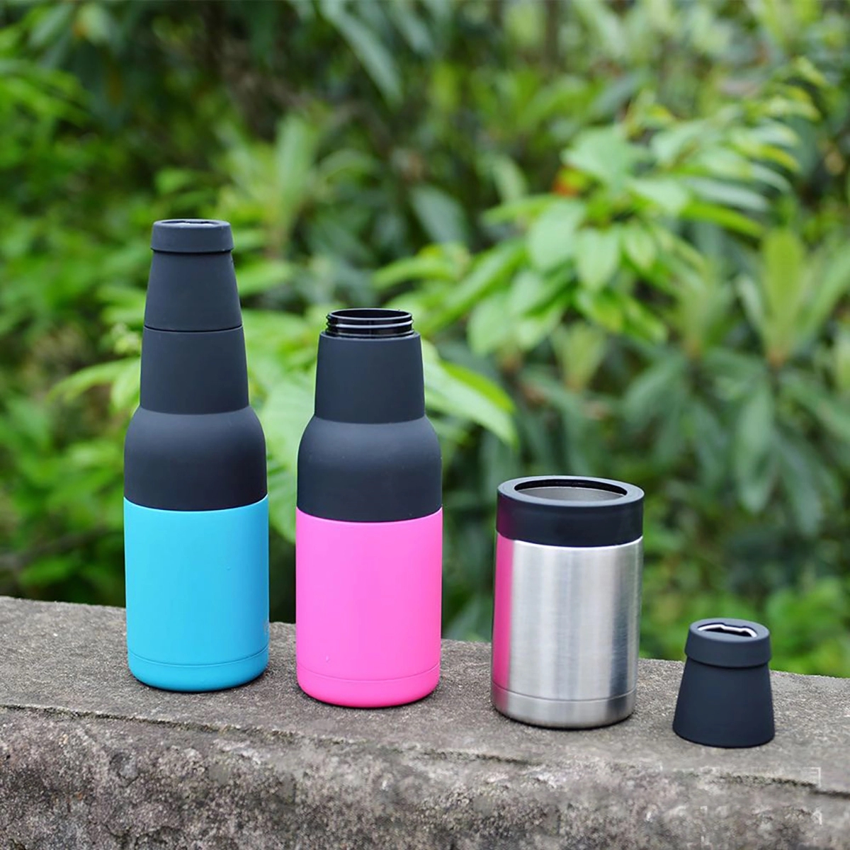 Vacuum Insulated Double Walled Stainless Steel Bottle Cooler 3