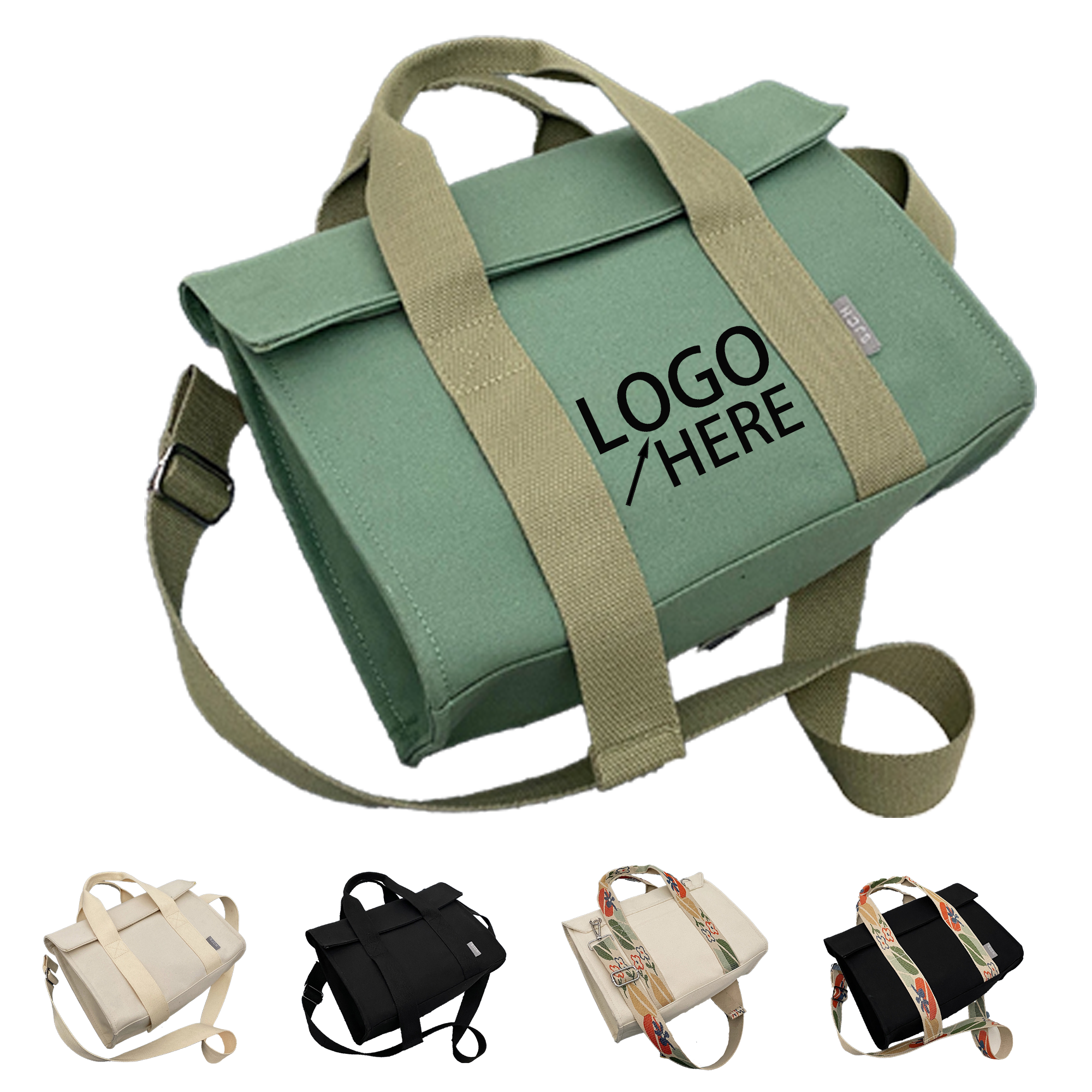 Canvas Tote Bag, custom tote bag with logo imprint 1