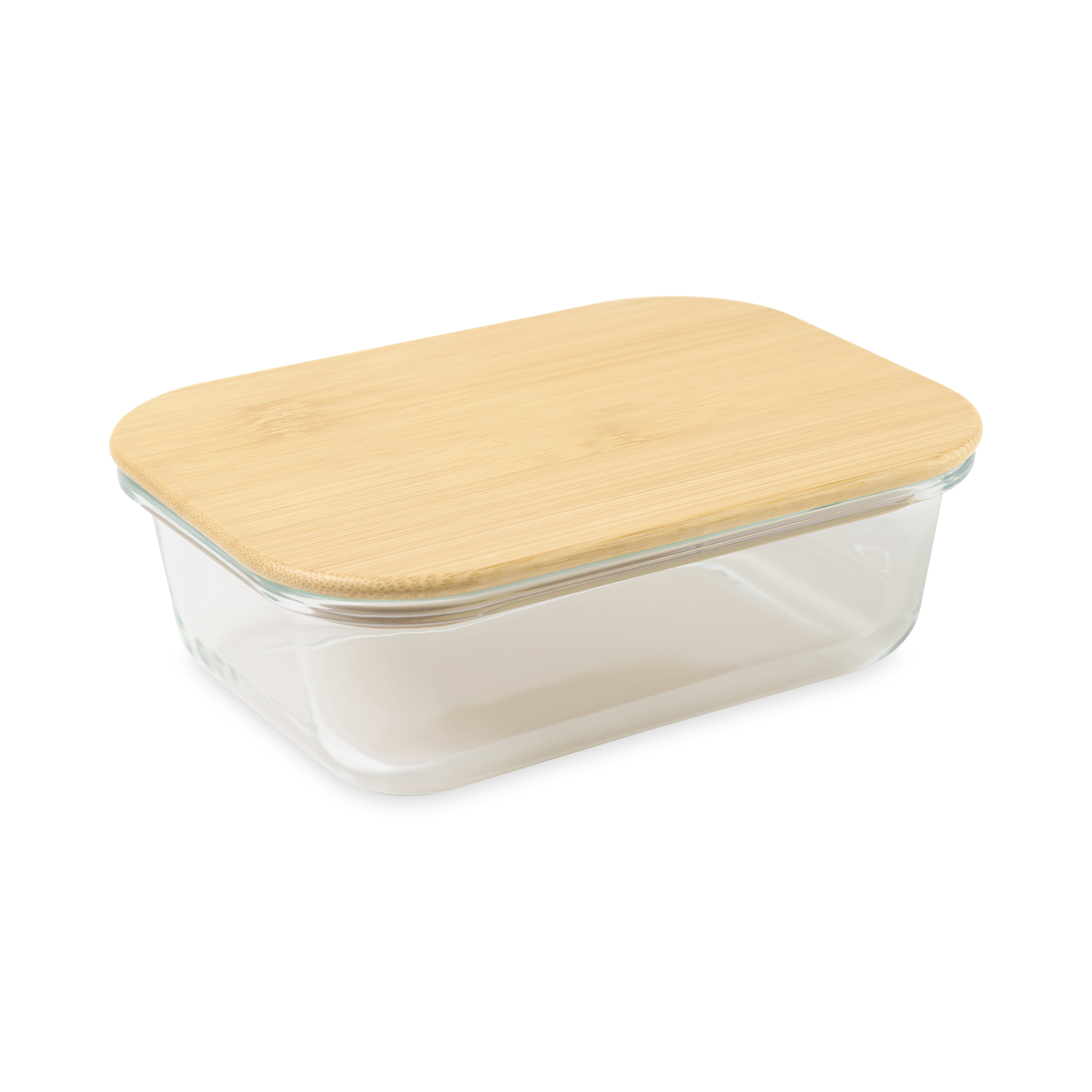 2 Cup Bamboo Storage Container