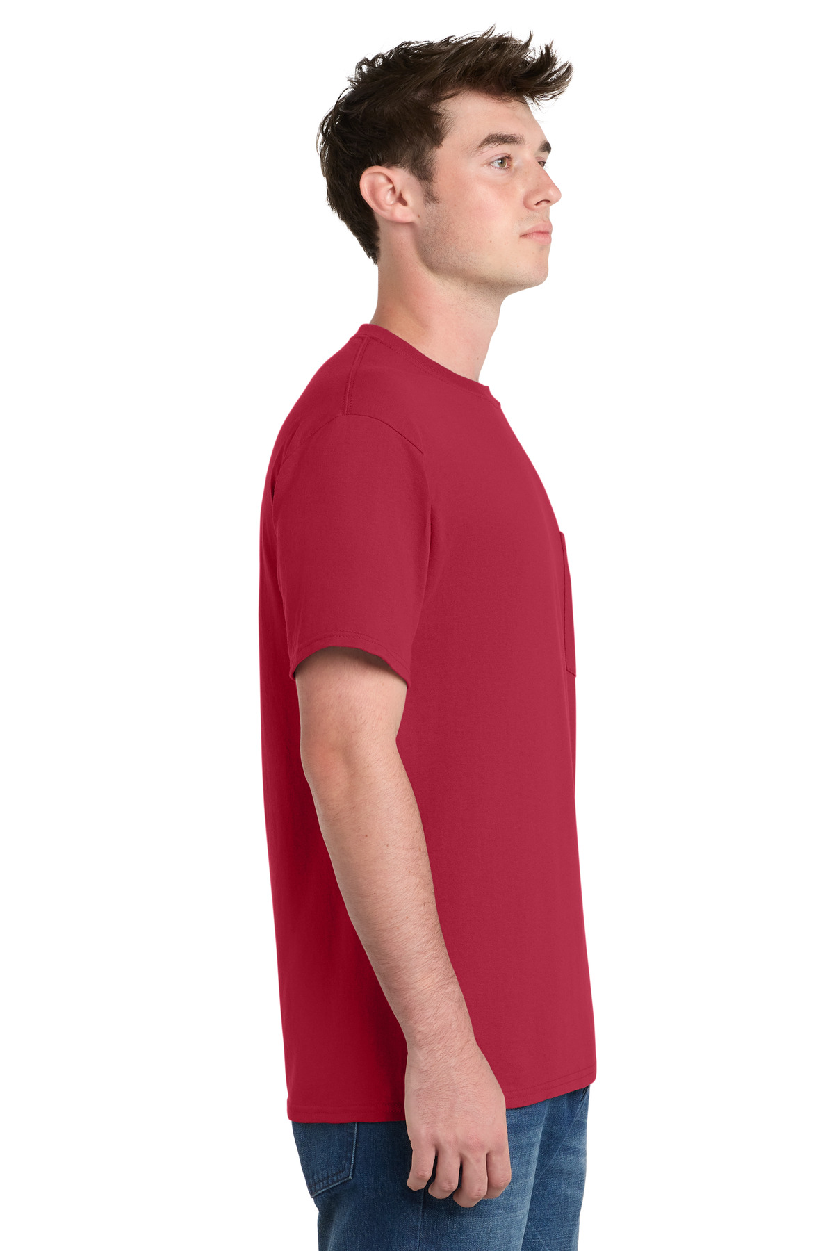 Port & Co Tall Essential Pocket Tee. PC61PT 159