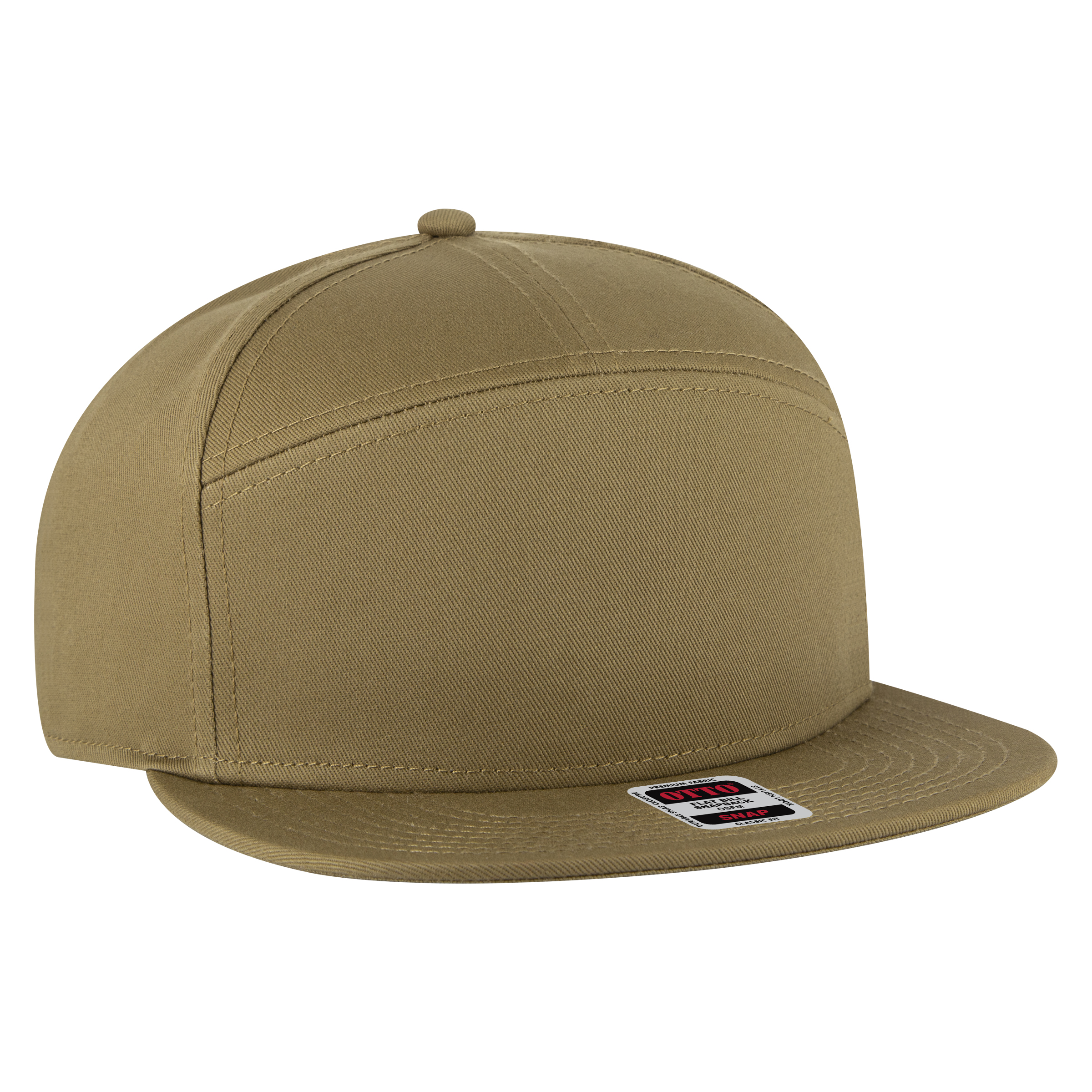 OTTO CAP® OTTO SNAP 7 Panel Pro Style Snapback Hat 12