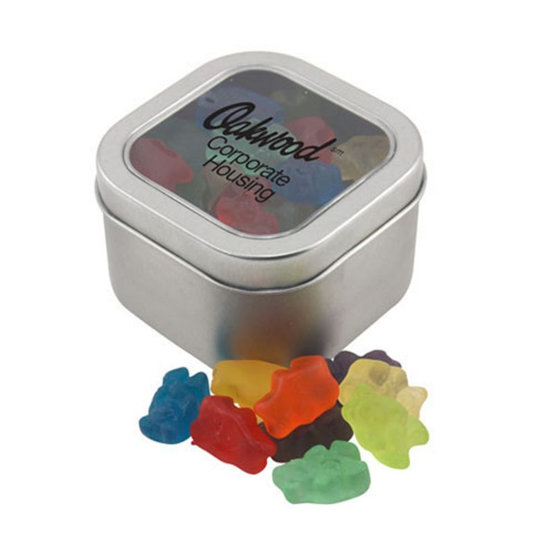 Window Tin with Gummy Bears 2