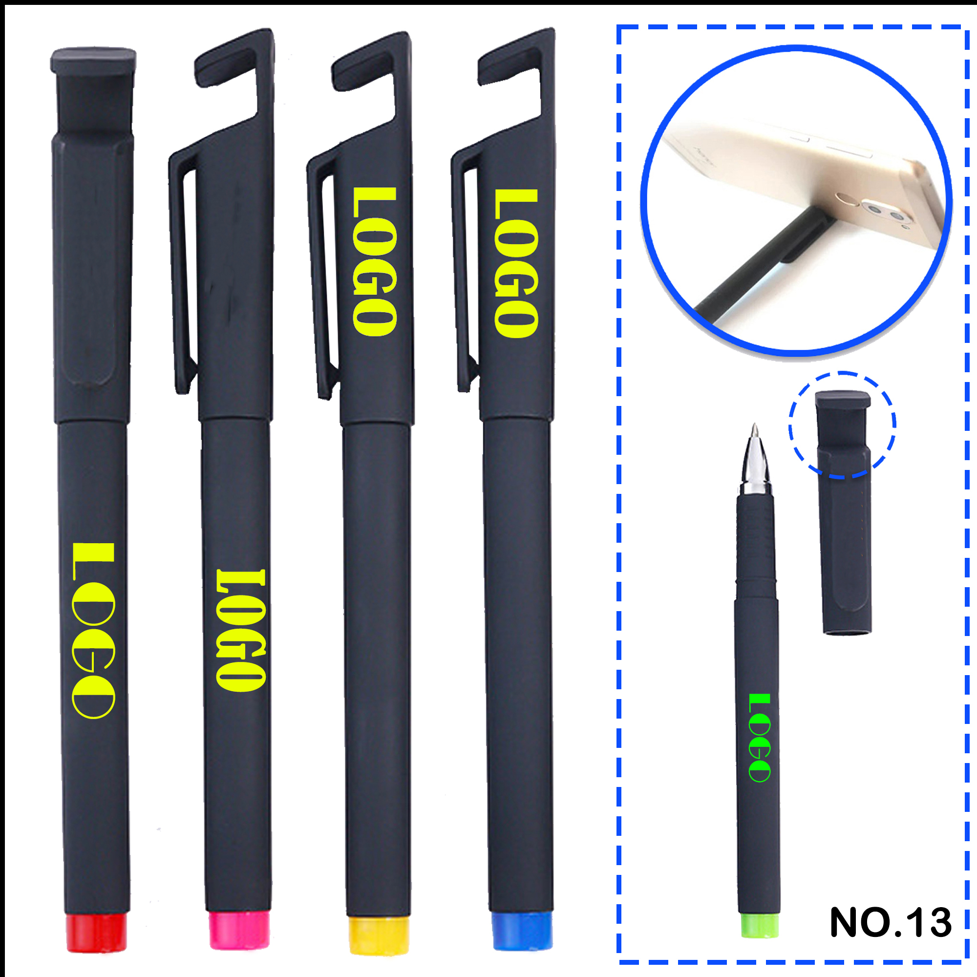 Multifunctional Gel Pen with Phone Stand 1