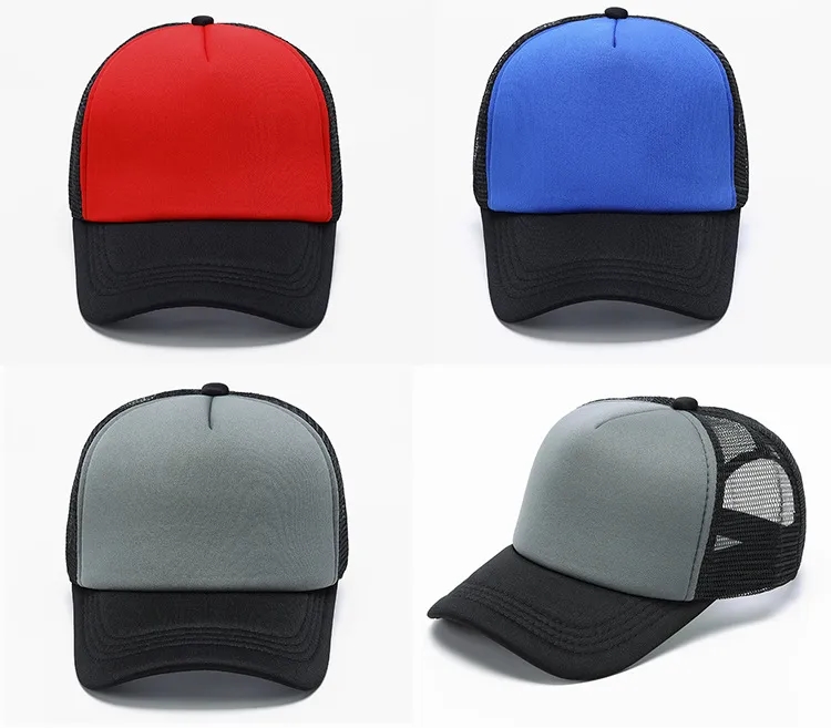 Sponge Mesh Duck Tongue Cap 6