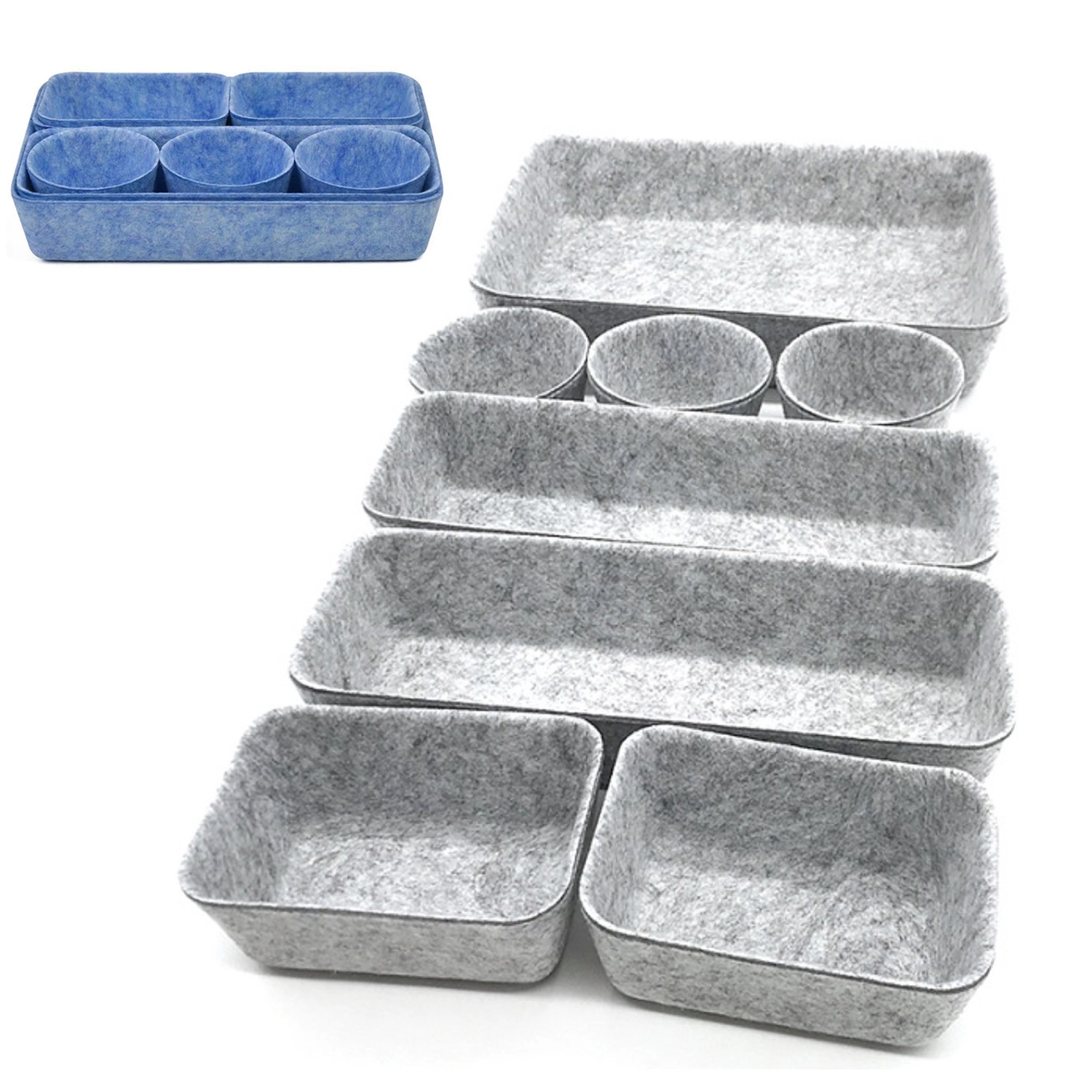 8Pcs Felt Drawer Organizer Set 3