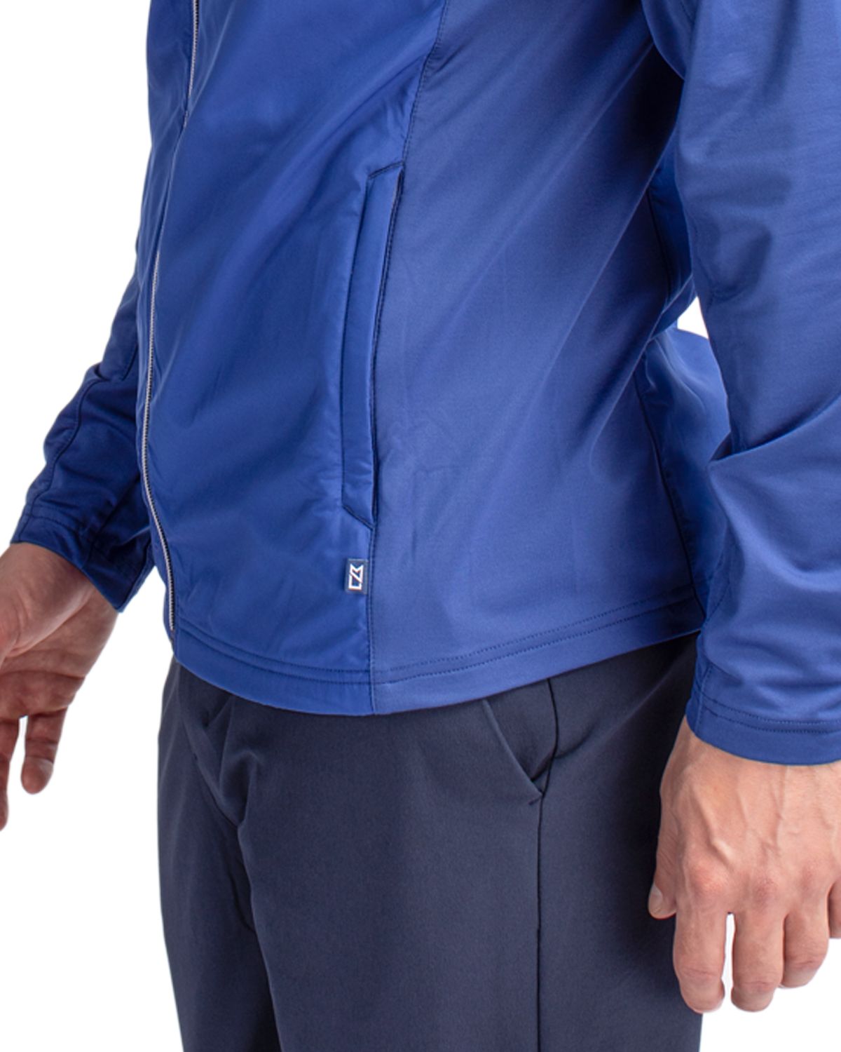 Cutter & Buck Adapt Recycled Soft Knit Stretch Mens Hybrid Full Zip Jacket 35