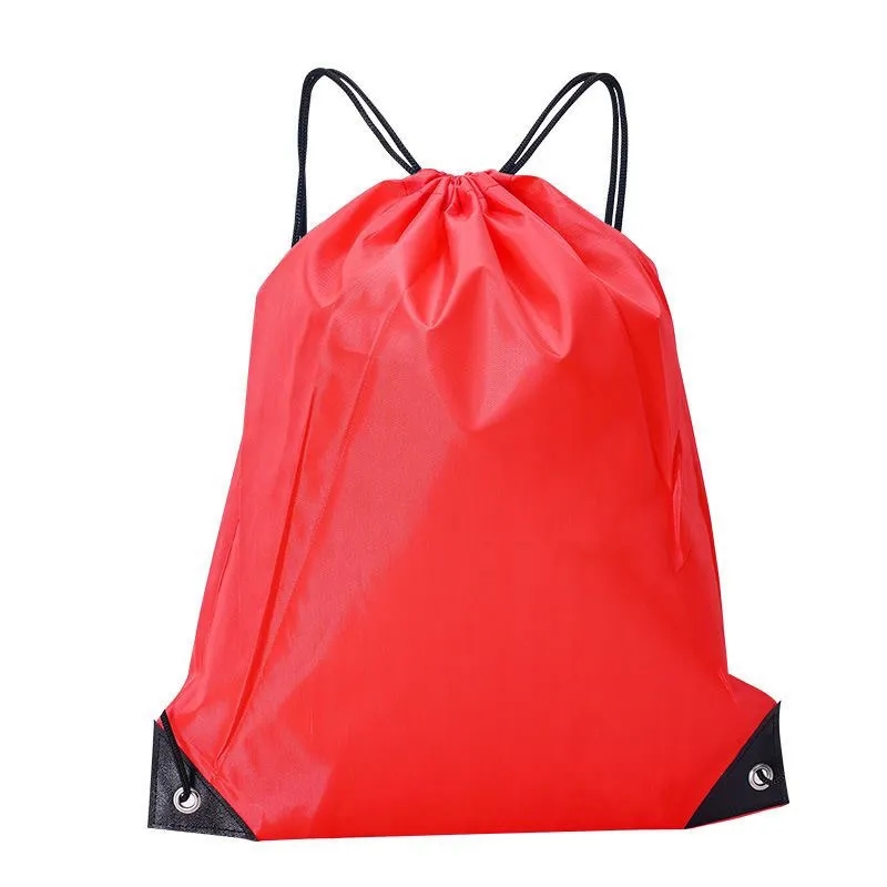 Polyester Drawstring Backpack Bag 1