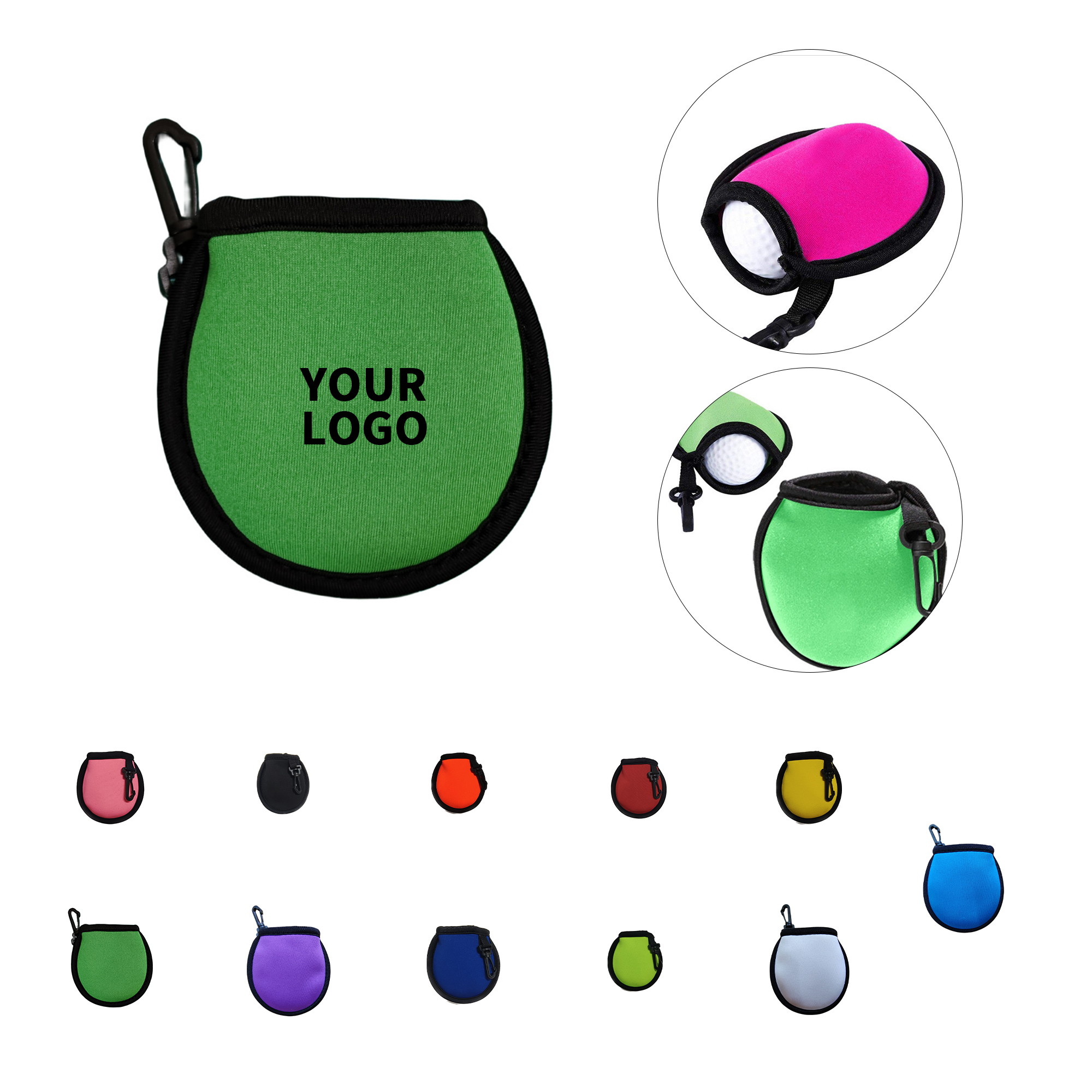 Portable Golf Ball Wash Pouch 11