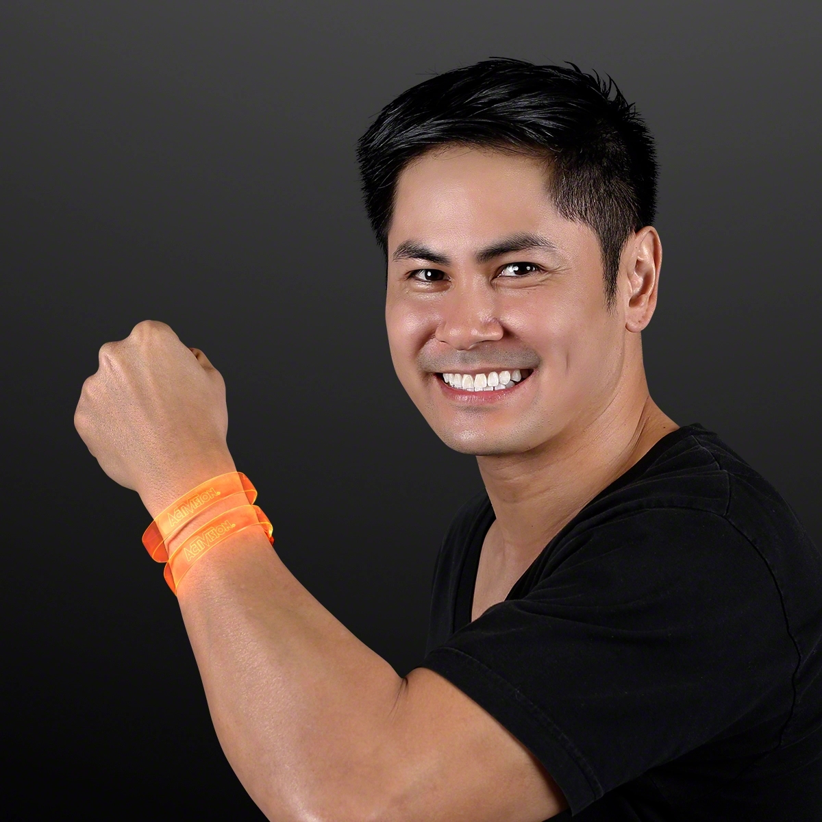 LASER ENGRAVED - Galaxy Glow LED Band Bracelets 14