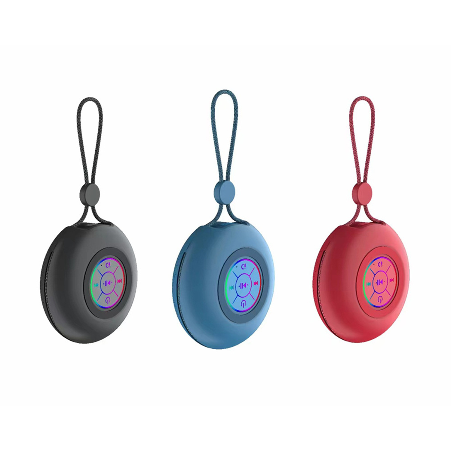 Waterproof LED lights Bluetooth Wireless Speaker 5