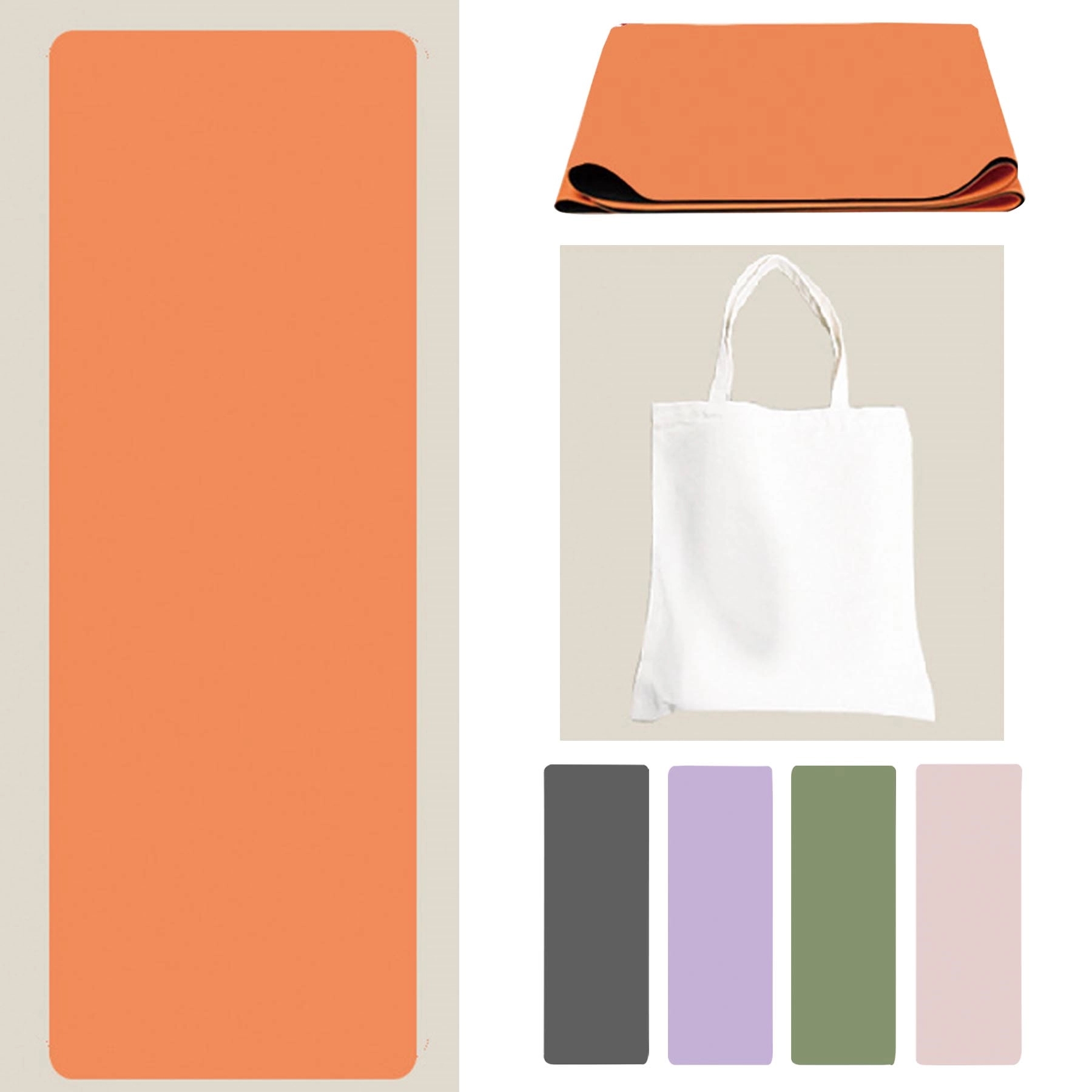 High Quality Pu Yoga Mat With Bag 2