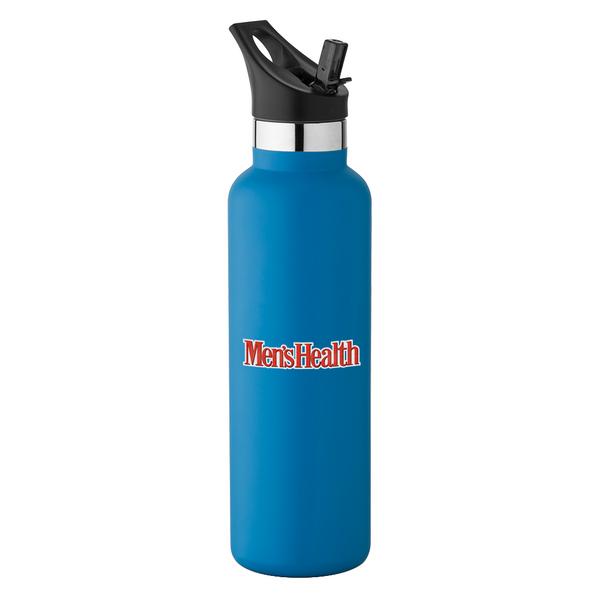 20 oz Basecamp Mesa Tundra Bottle with Screw Top and Flip-Top Straw Lid 136