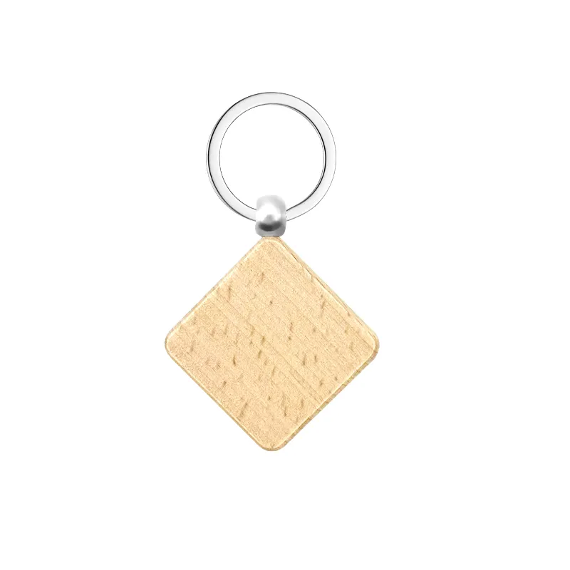 Durable Beech Wood Keychain for Everyday Use 15
